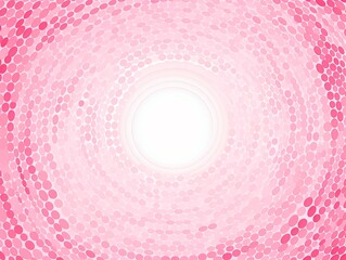 Fototapeta na wymiar Pink thin barely noticeable circle background pattern isolated on white background 