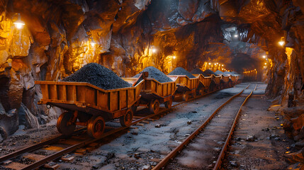 Coal Transport: Moving Materials in Mine Shafts