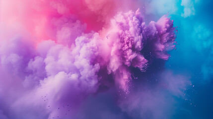 Fototapeta na wymiar Motion Color drop abstraction.Fancy Dream Cloud of ink under water