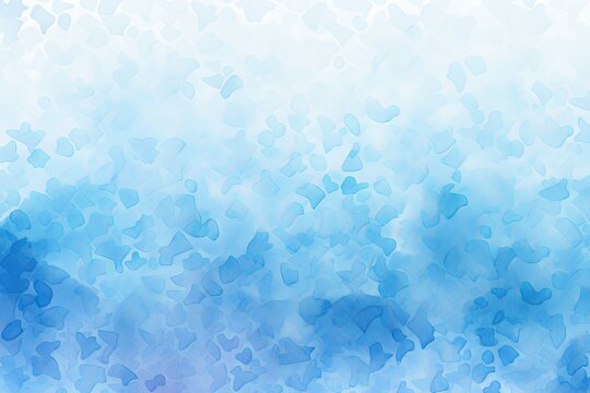 Sky Blue watercolor abstract halftone background pattern 