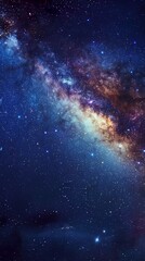 Fototapeta premium Vibrant Constellations Adorning the Night Sky.