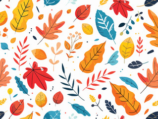 autumn leaves pattern