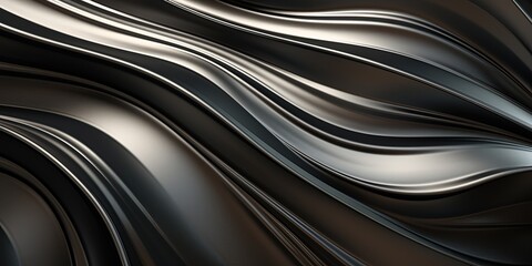 abstract background of metal texture surface, swirl ripple metal sheet, new and shiny reflective surface, Generative	
