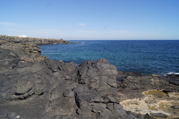 linea di costa vulcanica