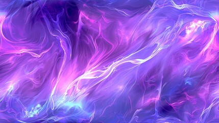 Fototapeta na wymiar Purple-blue background with light-dark blue-pink swirls on one side, light-purple on the other