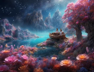 Dekokissen underwater scene with coral reef © Robert