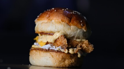 Hamburger for stock photos and menus 