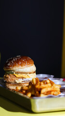 Hamburger for stock photos and menus 
