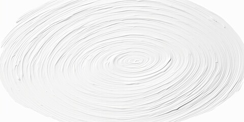 White thin barely noticeable paint brush circles background pattern isolated on white background