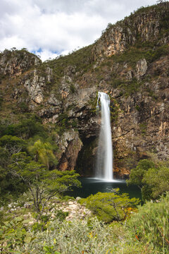 Cachoeira do Fund&atilde;o Serra da Canastra