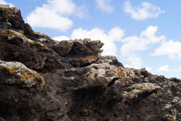 rocce formate dal vulcano