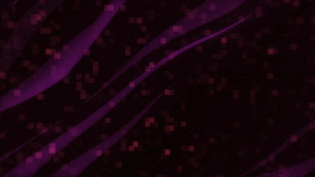Abstract Wavy and particules Background