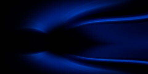 Abstract dark blue background. Navy blue color. Elegant background with space for design. Soft wavy folds