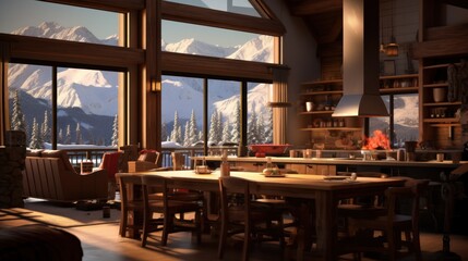 Snowboarder's Hot Cocoa Haven