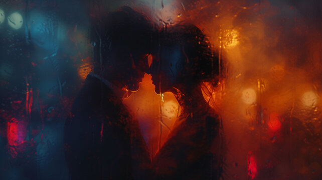 International Kissing day, dedicated to expression of love and affection through simple yet profound symbolic act of kissing, red joy happy banner copy space greeting card background.