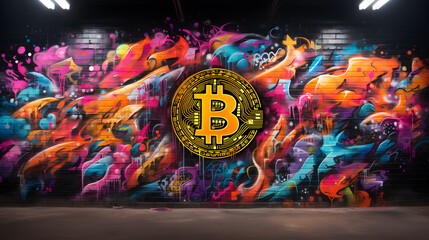 Graffiti bitcoin