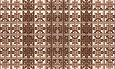 Infuse your designs with earthy elegance using this captivating brown geometric pattern.