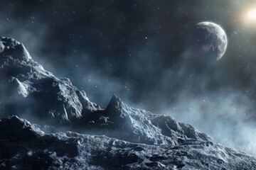 Alien Landscape Depiction