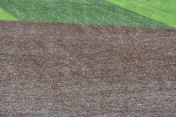 Artificial Turf on a Baseball Field