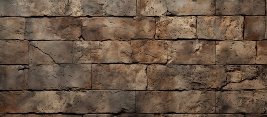 A close-up image showcasing a sturdy stone wall with a classic clock embedded in it, creating a timeless aesthetic