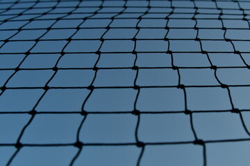 Mesh Net Fence at a Baseball Field