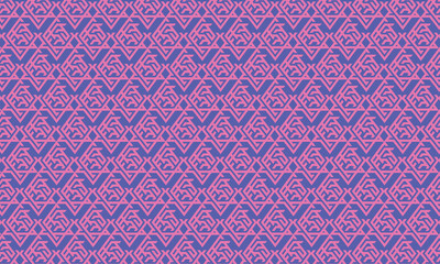 Dive into a world of vibrant contrast with this pink and blue geometric pattern. Perfect for modern and stylish designs.