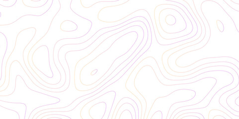 Topographic map background geographic line map with elevation assignments. geographic contour map paper texture. terrain path isolated on a green background retro topographic map. vector illustration.