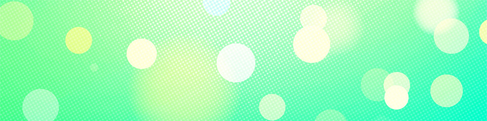Green bokeh background for banner, poster, ad, celebrations, and various design works