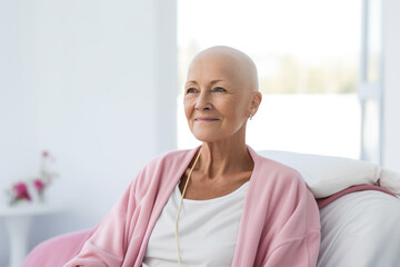 Old women Involved in cancer