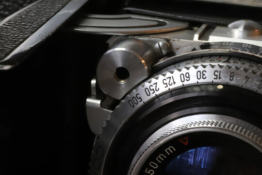abstract detail of a camera