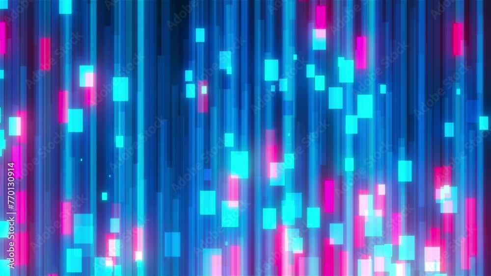 Poster abstract data communication. computer generated 3d render