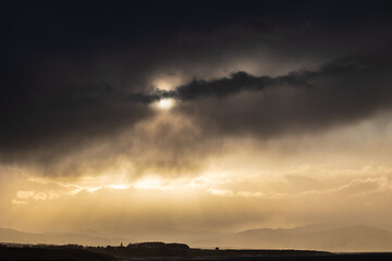 An afternoon of stormy weather on the Cantabrian coast!