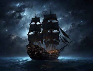  ship in the sea © Justin