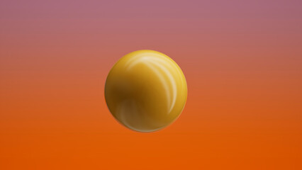 Obrazy na Plexi  Orange Ball