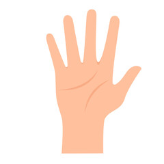 Fototapeta premium Hand Gesture Illustration