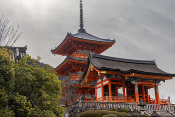 Kiyomizu Dera shrine near Kyoto