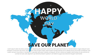 World Earth Day, From Awareness to Action Celebrating Earth Day World earth day banner template