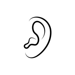 Hand drawn ear