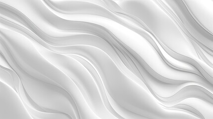 Obraz na płótnie Canvas 3D White Interior Background