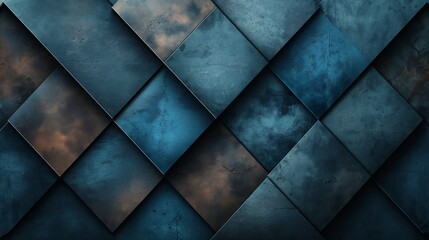 Abstract image. Black dark pale dusty dirty blue green gray sage teal petrol white abstract pattern background. Geometric Shape. Line arrow triangle angle polygon 3D. Color gradient. Shadow. Metal mat
