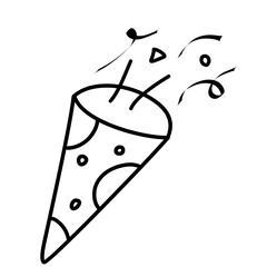 party popper emoji icon