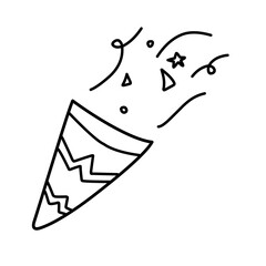 party popper emoji icon