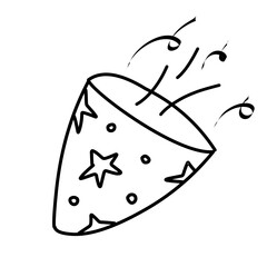 party popper emoji icon