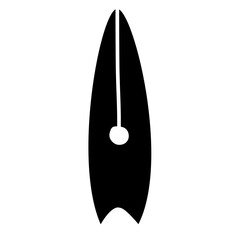 surfboard silhouette icon