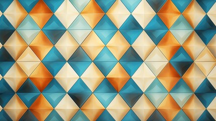 Fototapeta na wymiar a background with diamond shaped tiles forming a tessellating pattern