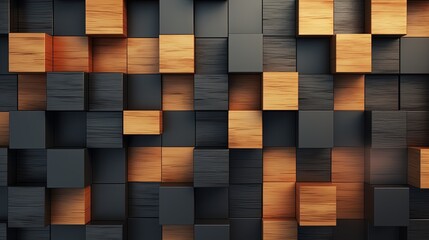 a geometric background with square shaped tiles arranged in a grid pattern
