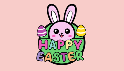 Easter rabbit, easter Bunny Vector