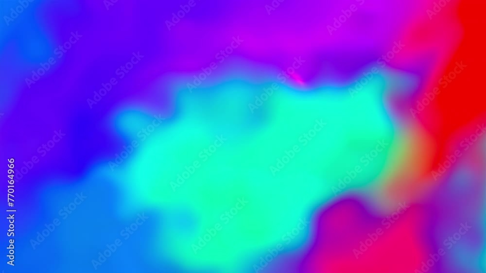 Poster Multi gradient abstract background. Computer generated 3d render