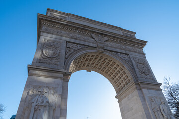 Fototapeta na wymiar Washington Square Arch New York, Manhattan