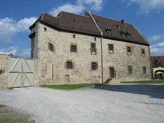 Burg Schloss Neuenburg in Freyburg an der Unstrut im Burgenlandkreis in Sachsen-Anhalt